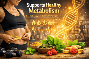 Supports metabolism and weight management